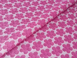 Жаккард нарядный цветочный, розовый - интернет-магазин tkani-atlas.com.ua