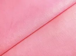 Лен коттон рубашечный, розовый зефир (отрез 1,9 м) - интернет-магазин tkani-atlas.com.ua